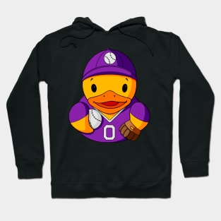 Baseball Player Rubber Duck Hoodie